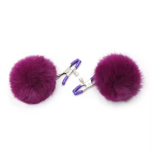 1Pair Steel Breast <b>Clip</b> Shaking Stimulate Sexy Papilla <b>Clip</b> Female Breast <b>Clips</b> Feather Breast <b>Nipple</b> Clamps Exotic Accessories - Product Image 2