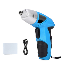 Ensemble de 7 tournevis sans fil Li-ion 3,6 V, perceuse électrique rechargeable avec embouts, mini kit de tournevis électrique