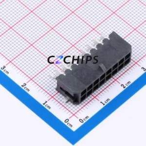 HC-MX3.0-2*8AWT-05 Wire-to-Board Pin Header SMD,P=3mm,Horizontal Mount Connector 2x8P 3mm Horizontal Mount Micro-Fit (MX 3.0) - Product Image 1