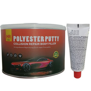 Stucco professionale in poliestere per carrozzeria in plastica mastice per riparazione in fibra di vetro - Product Image 4