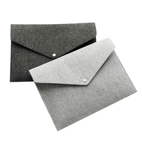Promotionnel Chine bonne qualité Logo personnalisé recycler ordinateur portable feutre enveloppe sac 12 "13" 15 "pour Pro Air