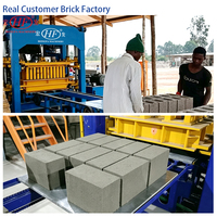 Machine à blocs creux QT6-15D à haut rendement pour la production de blocs creux et de pavés en usine