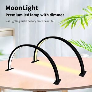 Iksbeauty Logo Personnalisé Demi-Lune Led Lampe À Ongles <span class=keywords><strong>Diamant</strong></span> Bling Led Lampe De Table À Ongles Pour Salons De Manucure Outils De Manucure - Product Image 2