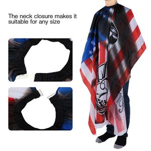 Tela impermeable de corte de pelo Pelo patrón salón de peluquería cabo peluquería delantal abrigo vestido herramientas delantal - Product Image 5