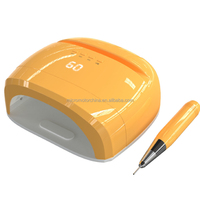 Lampe de séchage UV LED rechargeable 80W longue durée, sans fil, pour salons de manucure, lampes à gel UV