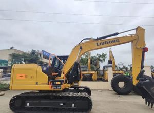 Hot Sale Liugong Excavator 913F With Hammer Line 13Ton Hydraulic Crawler Digger Earthmoving <b>Machine</b> New - Product Image 2