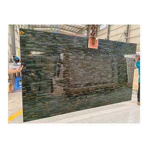 หินอัญมณีสีฟ้าธรรมชาติอื่นๆสำหรับตกแต่งผนังหิน<span class=keywords><strong>ตา</strong></span>เสือ - Product Image 2