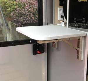 Support d'étagère mural pliable de haute qualité, robuste, blanc, marque Shengxiang, fabriqué dans le Hebei - Product Image 1