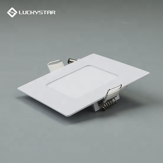 Светодиодный потолочный панельный ультратонкий квадратный светильник 18 Вт, светящийся IP20 для дома и офиса, светодиодный панельный светильник