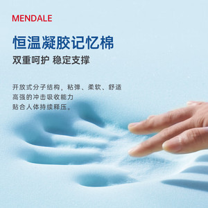 Mendale Memory Foam <b>Mattress</b> Constant Temperature Gel Support Soft Comfortable Bedding - Product Image 1