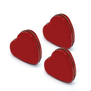 Caja de Hojalata en Forma de Corazón con Logotipo Personalizable al por Mayor para Empaque de Regalos de Fiesta de San Valentín - Product Image 1