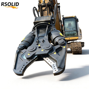 Cisaille hydraulique à double cylindre Rsoliddiesel BYDS650RT BYDS850RT pour excavatrices HD820 SY205 15-35T, pour la découpe de ferraille - Product Image 1