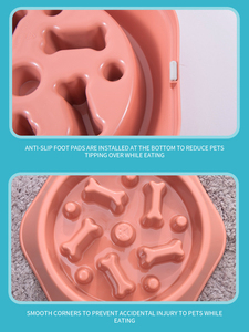 DRH New Design pp Slow <strong>Eating</strong> Anti-choking Feeding Silicone Slow Feeder <strong>Dog</strong> <strong>Bowl</strong> - Product Image 5