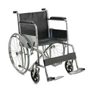 Silla de Ruedas de Acero Plegable de Confort al por Mayor, Equipo de Rehabilitación Económico para Personas con Discapacidad y Adultos Mayores - Product Image 4