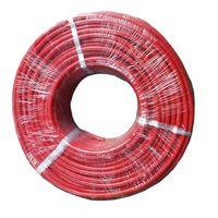 Alta Temperatura Alambre de calibre 1/0 0 awg 2awg 3awg 4awg rojo negro cable de batería de silicona caucho aislamiento de 600V