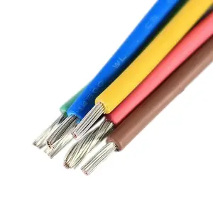 American Standard Customized XLPE High Strength Electrical Wire UL3593 16awg Cross Linked PE Coated Auto Wire Cables 125C 300V