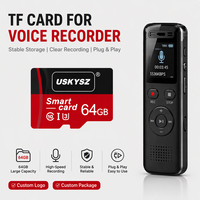Kartu Memori TF 2GB 4GB Kualitas Handal untuk Perekam Suara U1 Penyimpanan Memo Suara Kecepatan Tinggi Mudah Dibawa Model SPI