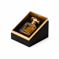 Boîte cadeau de parfum personnalisée en gros, boîte d'emballage de parfum à couvercle articulé, logo personnalisé, taille personnalisée