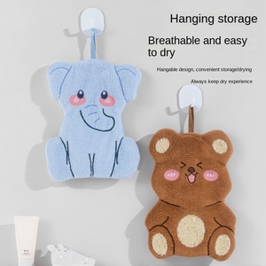 <span class=keywords><strong>Toalla</strong></span> de Mano <span class=keywords><strong>Infantil</strong></span> con Estampado Animal, Ecológica, para Colgar en el Baño, Venta al por Mayor - Product Image 4