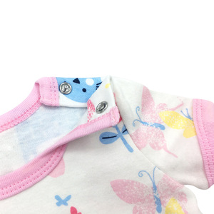 Mono Informal de Manga Corta con Cierre de Botones para Recién Nacidos, <span class=keywords><strong>Ropa</strong></span> de Bebé de Verano, <span class=keywords><strong>Oferta</strong></span> Especial - Product Image 4
