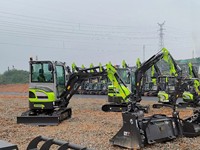 Mini-excavatrice hydraulique XE35GU efficace pour les projets urbains, les travaux de terrassement, les travaux agricoles et routiers
