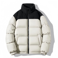 Vestes matelassées pour hommes, vestes en duvet personnalisées de haute qualité, vestes matelassées pour hommes, manteau d'hiver coupe-vent et imperméable, manteau résistant au froid