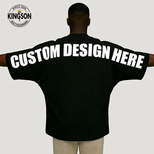 <span class=keywords><strong>T</strong></span>-<span class=keywords><strong>shirt</strong></span> da <span class=keywords><strong>uomo</strong></span> personalizzata con logo, all'ingrosso, pesante, girocollo <span class=keywords><strong>a</strong></span> <span class=keywords><strong>costine</strong></span>, spalle scese, oversize, streetwear - Product Image 1