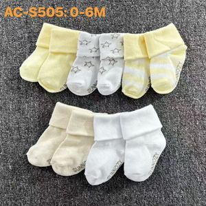 엄마의 선택 면 소재 아기 양말 유아용 0-6개월 신생아 양말 (여아&남아용) 액세서리 - Product Image 3