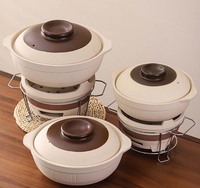 Casserole ancienne résistante aux hautes températures, en argile non émaillée, grande capacité, pot à soupe, céramique moderne, gaz, foyer sec, usage domestique
