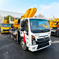 Véhicule de travail surélevé diesel Dongfeng D5 de 32 m, portée de 16 m, rigidité structurelle améliorée, système de contrôle de précision, usage intensif