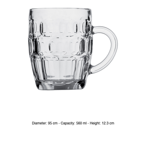 Vaso de cerveza británico con asa 56 cl Arcoroc H 12.3 cm Ø 9.5 cm - Product Image 3