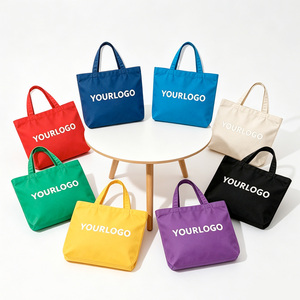 Borsa Tote in Cotone Ecologica Riutilizzabile con Logo Personalizzato Stampato, Borsa per la Spesa in Tela Organica - Product Image 6