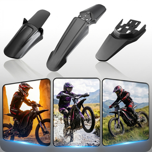 Juego de 3 Protectores de Amortiguador Delantero y Trasero para Sur Ron Light X/s X260 X160, Color Negro - Product Image 3