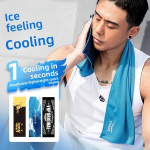 Toalla de enfriamiento deportiva de secado rápido para gimnasio, absorbente de sudor para correr, baloncesto, muñeca portátil, toalla para el sudor, diseño impreso - Product Image 3