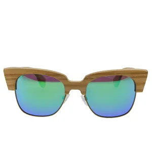 थोक लकड़ी धूप का चश्मा फैशन शैली नेत्र चश्मा लकड़ी polarized धूप का चश्मा पुरुषों और महिलाओं के लिए