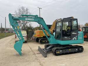 Mini-excavatrice Kobelco SK60 de 6 tonnes, moteur Yanmar, godet de 6,4 m, modèle 2024, faible consommation de carburant, hydraulique de précision, durable - Product Image 2
