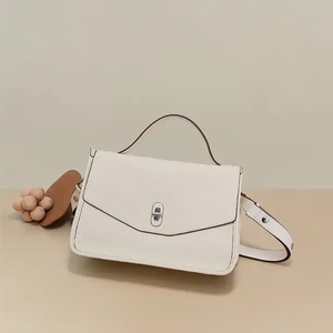 Sac à bandoulière en cuir tendance 2025, sac messager, nouveau sac à bandoulière en cuir pour femmes - Product Image 3