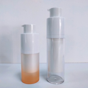 Cosmetic Packaging Custom Color Plastic Vacuum Airless <b>Pump</b> <b>Bottle</b> for Lotion Cream Foundation - Product Image 5
