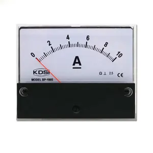 Easy Operation BP-100S DC10A DC Amp Panel Analog Ammeter