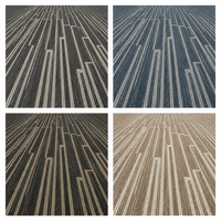 Moquettes murales pour couloirs d'hôtel, en nylon, largeur 4 mètres, épaisseur 12 mm, sur mesure pour projets