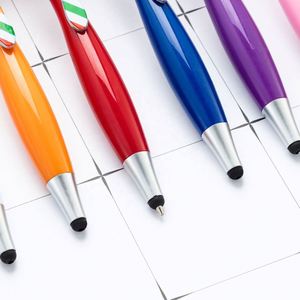 Customizable Cute Plush Doll Head Stylus <b>Pen</b> - Christmas Promotional <b>Gift</b> with Printed Logo - Product Image 3