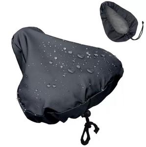 Wholesale Outdoor Bicycle <b>Seat</b> <b>Cover</b> <b>Waterproof</b> Dust Proof Bike Saddle Protector with Drawstring - Product Image 1