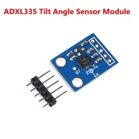 ADXL335 modul Sensor sudut kemiringan, pemasok komponen Sensor penguji gravitasi modul Akselerometer tiga sumbu Mini