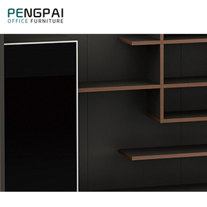 Kệ Sách Trưng Bày Văn Phòng Tùy Chỉnh PENGPAI, Tủ Gỗ Đựng Hồ Sơ Văn Phòng Thiết Kế Hiện Đại - Product Image 4
