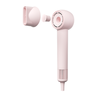 Sèche-cheveux professionnel Cuyon 1600W, moteur AC 110 000 tr/min, circulation d'air froid et chaud, protection thermique, diffuseur ionique, buse haute vitesse