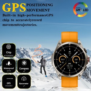 Reloj Inteligente Personalizable al por Mayor 2025, Pantalla AMOLED de <span class=keywords><strong>1</strong></span>.43'', 670mAh, 35 Días de Autonomía, Monitor de Ritmo Cardíaco, Oxígeno en Sangre, Reloj Deportivo para Revendedores de Productos para Exteriores - Product Image 3
