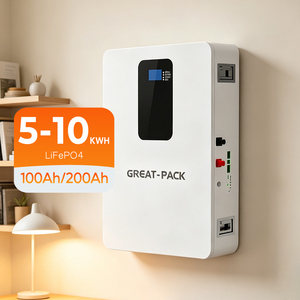 แบตเตอรี่ 51.2V 200Ah สำหรับเก็บพลังงานแสงอาทิตย์ รับประกัน 10 ปี รองรับการใช้งานมากกว่า 10,000 รอบการใช้งาน - Product Image 1