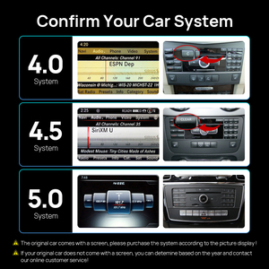 10,25/12,3 pulgadas Android Auto para <span class=keywords><strong>Mercedes</strong></span> <span class=keywords><strong>GLK</strong></span> X204 NTG4.5 2013 2014 <span class=keywords><strong>2015</strong></span> pantalla de navegación GPS Carplay DSP 4G SIM Radio de coche - Product Image 2