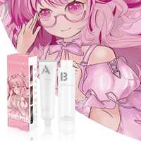 PURESTYLE Crème colorante permanente pour cheveux 5 en 1 sans ammoniaque ni PPD, 11 couleurs, 100 ml * 2, application facile à base de plantes pour tous les types de cheveux