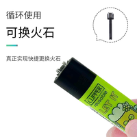 Briquet à gaz butane rechargeable 2026 en plastique avec logo personnalisé, design moderne et meule intégrée – Vente en gros